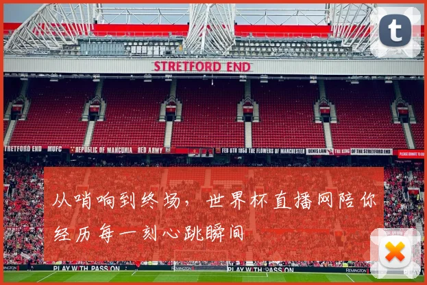 从哨响到终场，世界杯直播网陪你经历每一刻心跳瞬间