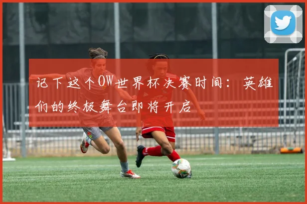 记下这个OW世界杯决赛时间：英雄们的终极舞台即将开启